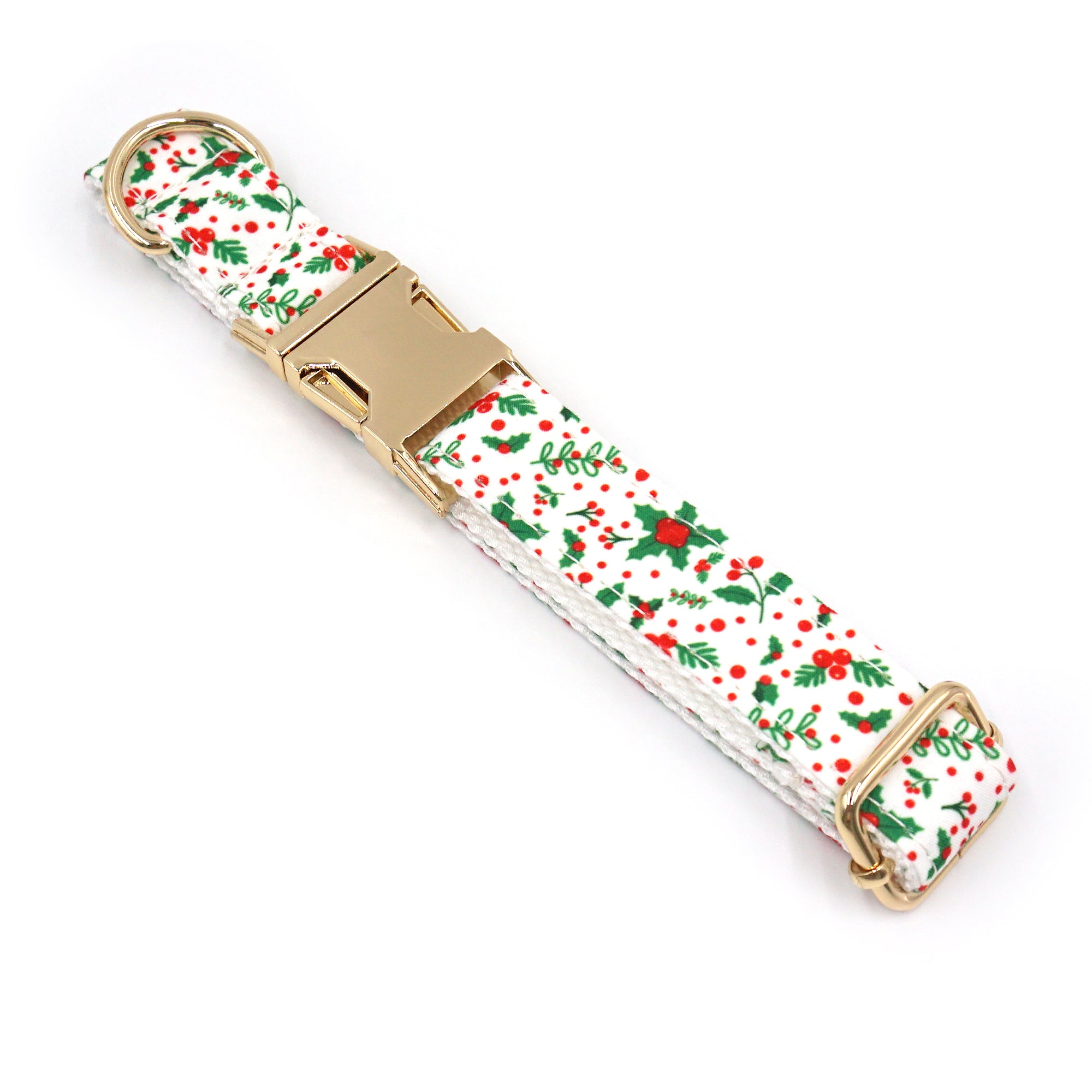Pookies' Classic Holly Berry Dog Collar