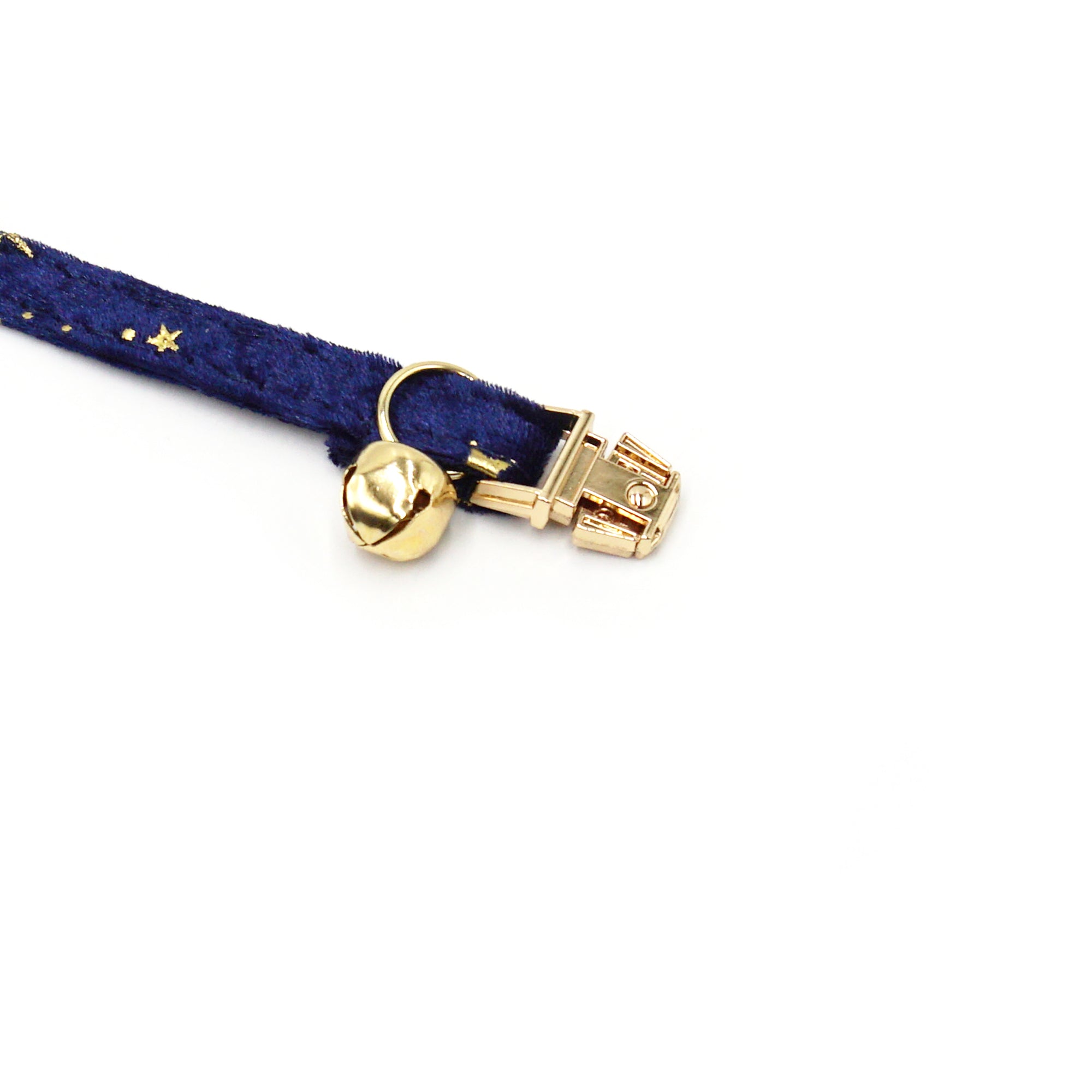 Pookies' Midnight Star Velvet Cat Collar