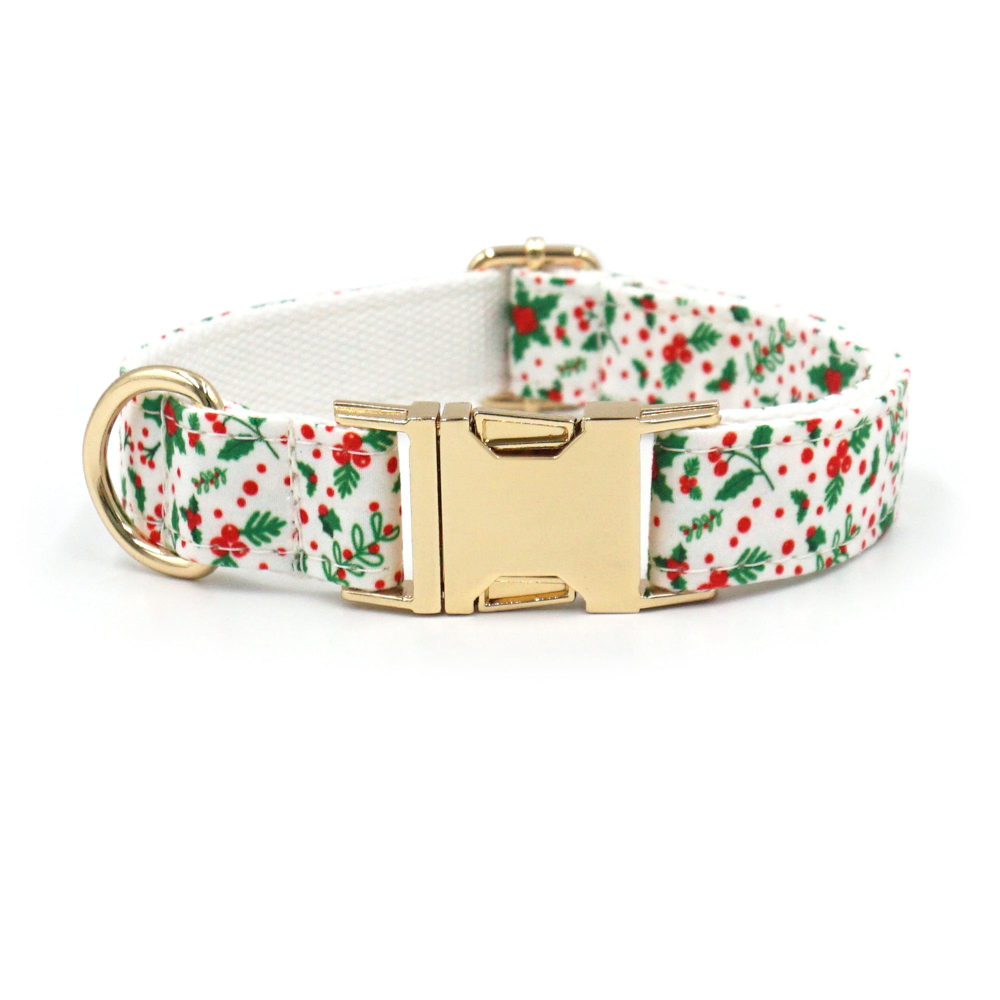 Pookies' Classic Holly Berry Dog Collar