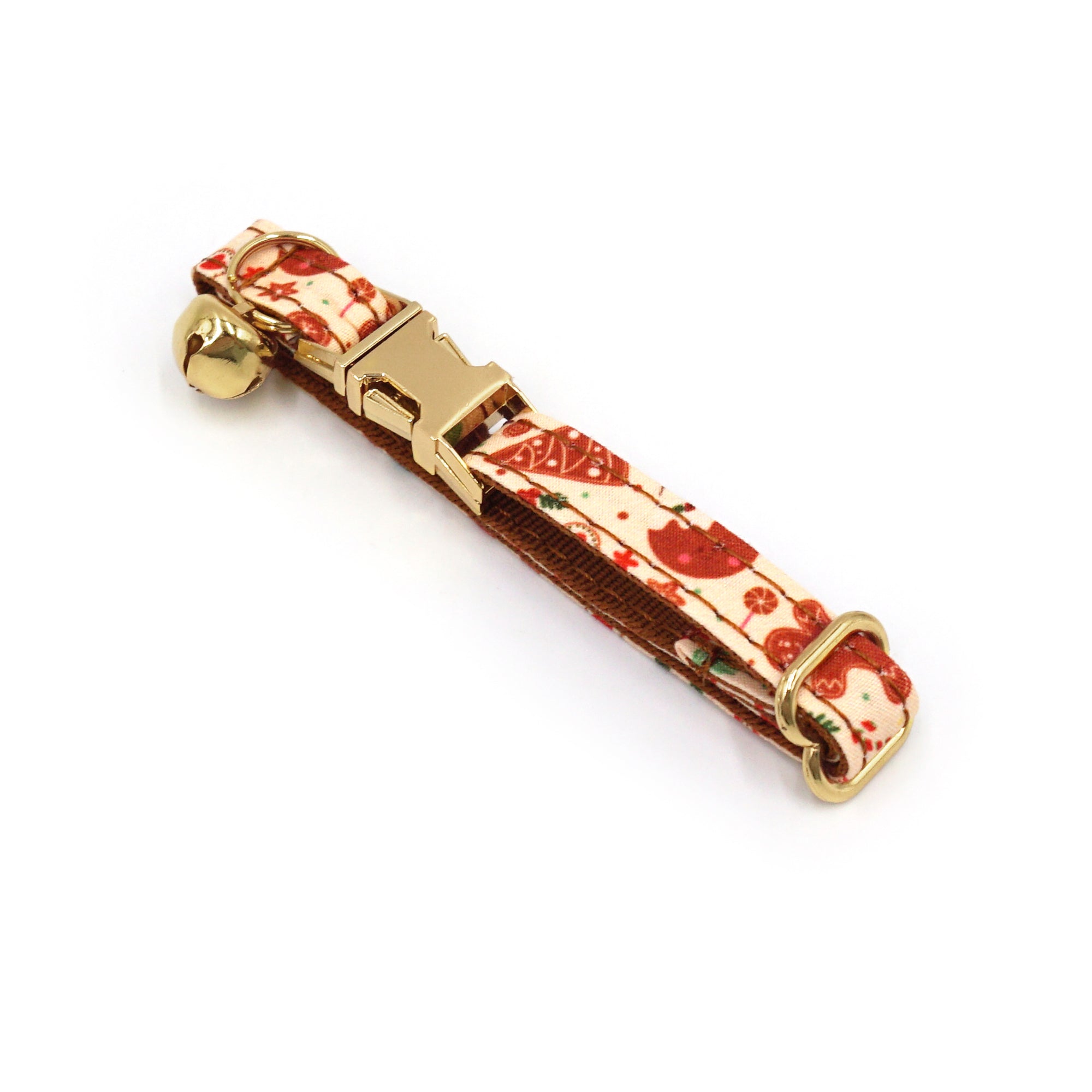 Pookies' Festive Fawn Cat Collar