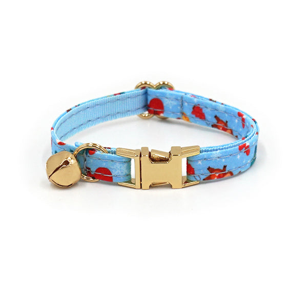 Pookies' Winter Wonderland Cat Collar
