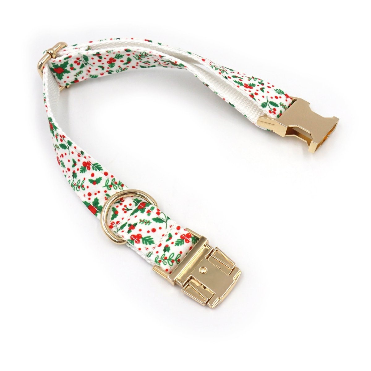 Pookies' Classic Holly Berry Dog Collar - Pookies