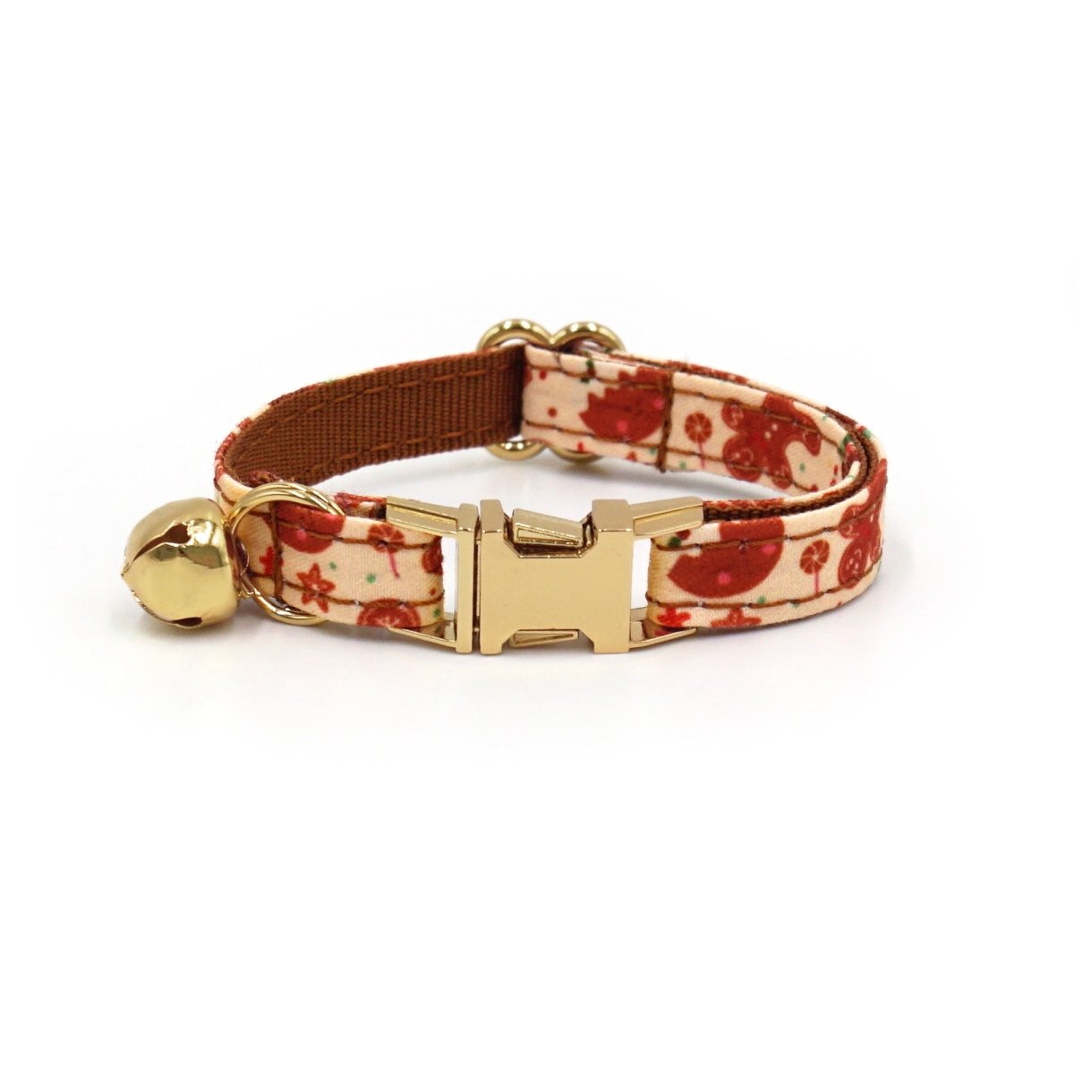 Pookies' Festive Fawn Cat Collar - Pookies