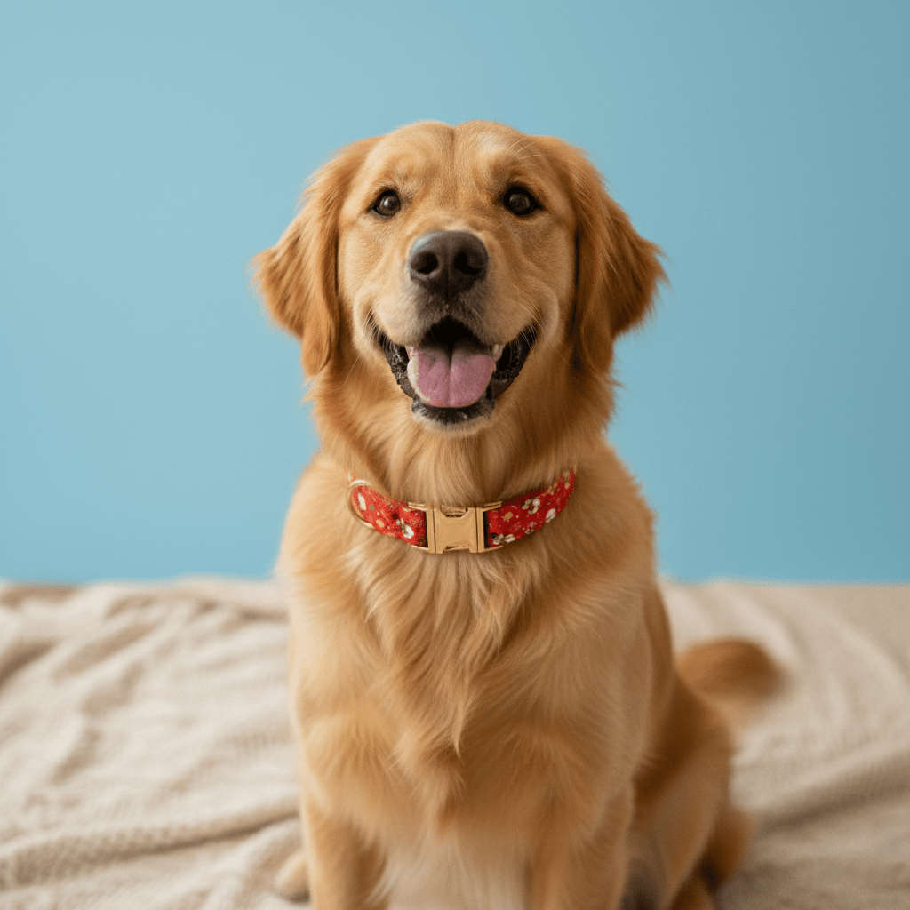 Pookies Premium Holiday Cheer Dog Collar - Pookies